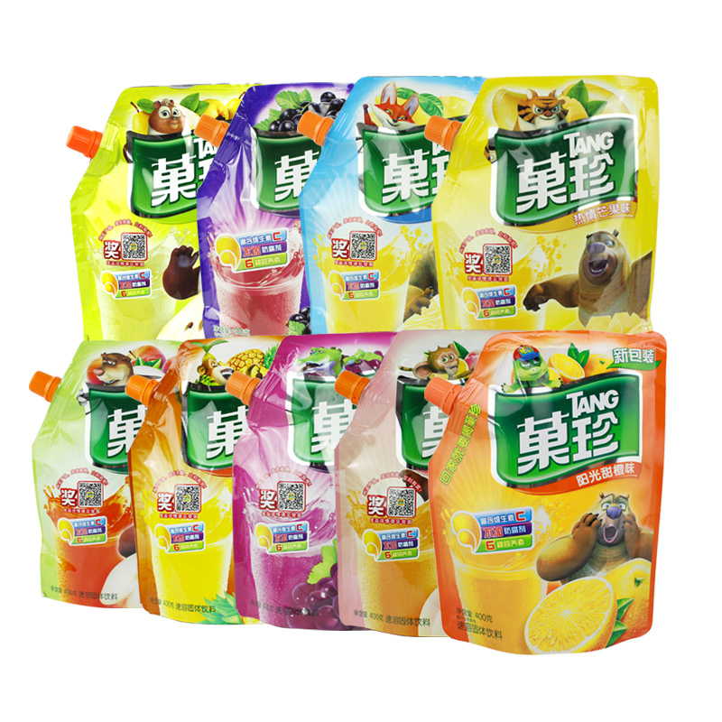 卡夫果珍速溶固体饮料400gx4袋壶嘴装
